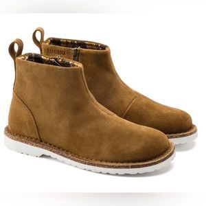 Mint Birkenstock Melrose Tea Hydrophobic Suede Boots 38 US 7-7.5 Regular Worn 1x